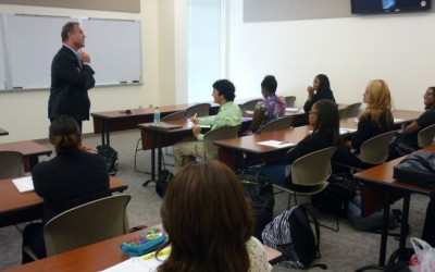 Human Rights talk at Houston law schools