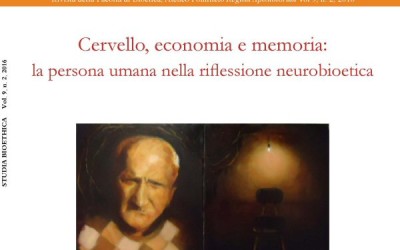 Studia Bioethica journal devoted to “The Brain, Economics, and Memory”